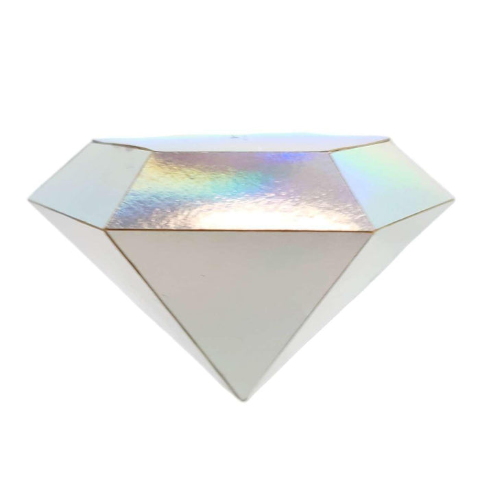Ornament - Medium Rainbow Gem in Diamond Simple by Paper and Blade