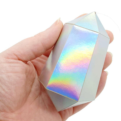 Ornament - Medium Rainbow Gem in Taper Up by Paper and Blade
