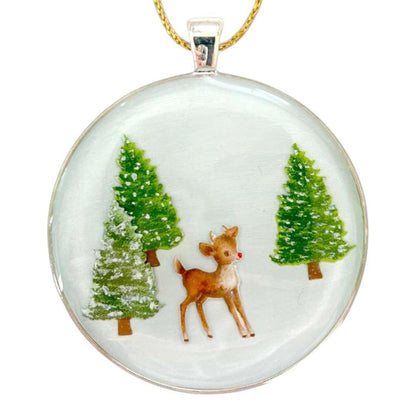 Ornament - Round Resin Collage (Assorted) by XV Studios