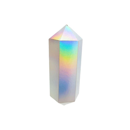 Ornament - Small Rainbow Gem in Long Simple by Paper and Blade
