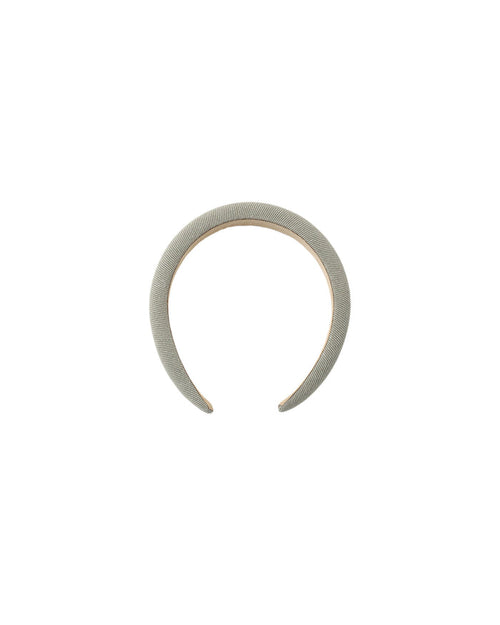 Padded headband in dark sage