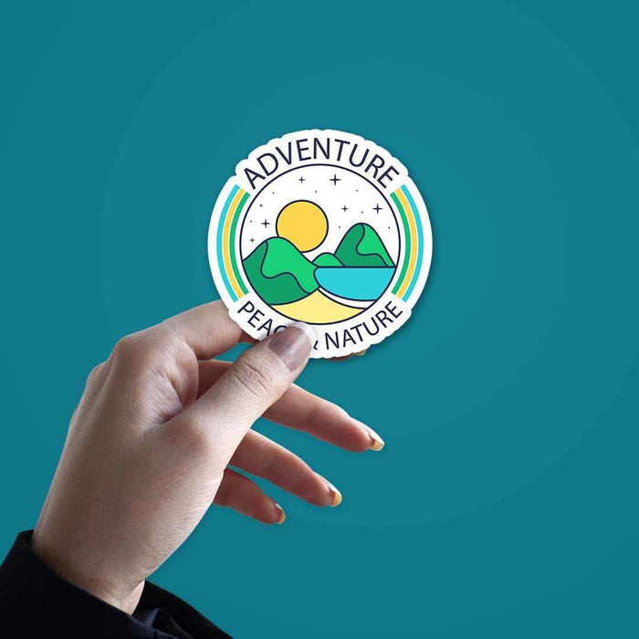 Peace and Nature Sticker - Stickers | STICK IT UP