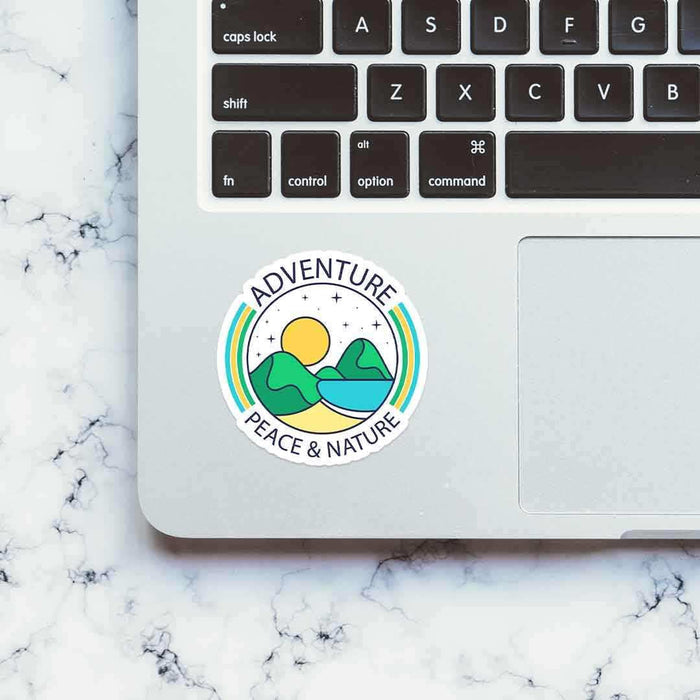 Peace and Nature Sticker - Stickers | STICK IT UP