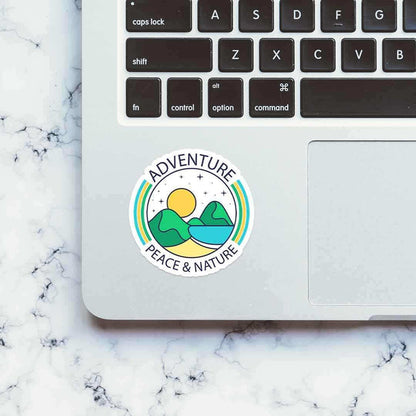 Peace and Nature Sticker - Stickers | STICK IT UP