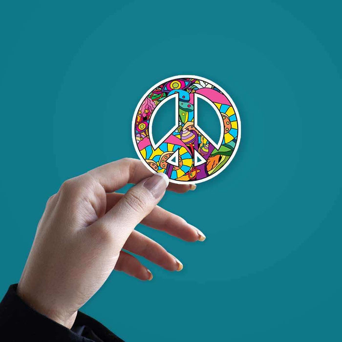 Peace Graffiti sticker - Stickers | STICK IT UP