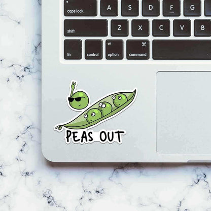 PEAS out Sticker - Stickers | STICK IT UP