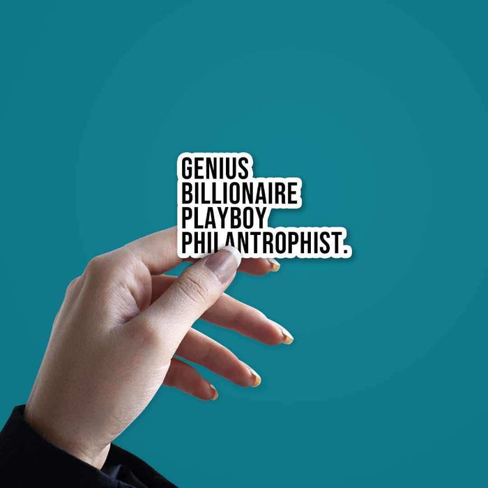 Philanthrophist Sticker - Stickers | STICK IT UP