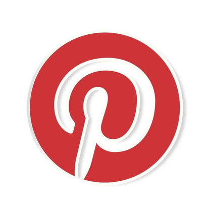 Pinterest Logo Sticker - Stickers | STICK IT UP