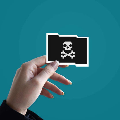 Pirate Hacker Sticker - Stickers | STICK IT UP