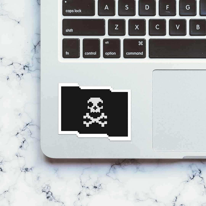 Pirate Hacker Sticker - Stickers | STICK IT UP