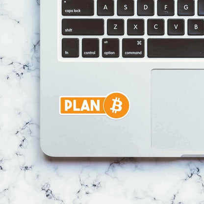 Plan[B]itcoin Sticker - Stickers | STICK IT UP
