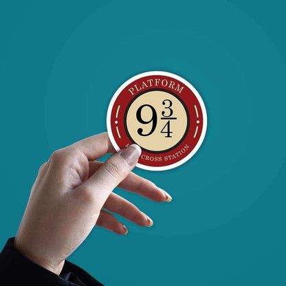 Platform Nine and Three-Quarters Sticker - Stickers | STICK IT UP