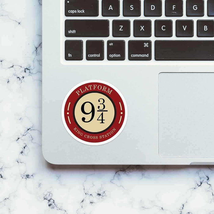 Platform Nine and Three-Quarters Sticker - Stickers | STICK IT UP