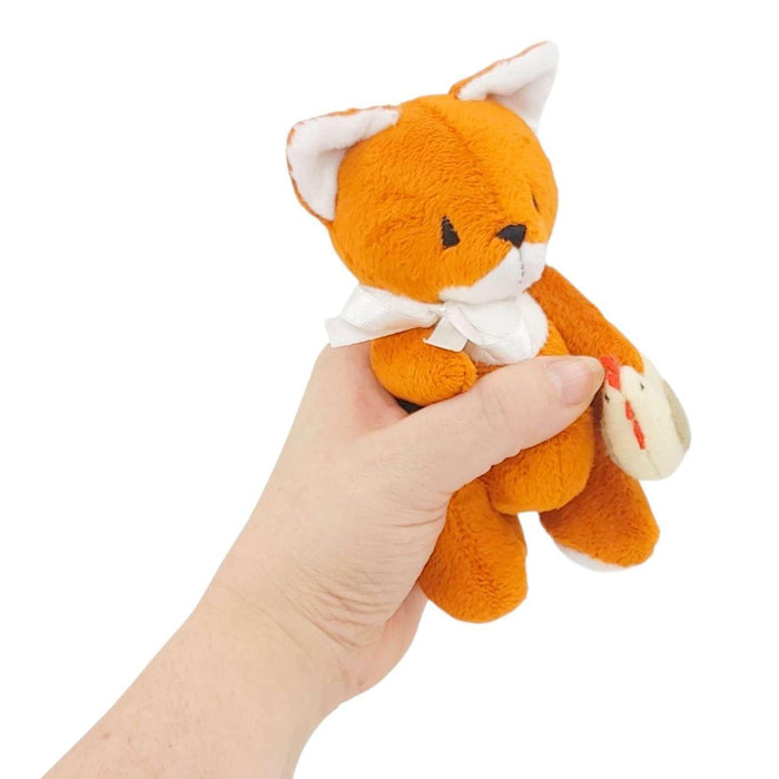 Plush - Fox with a Chicken Friend by Frank and Bubby