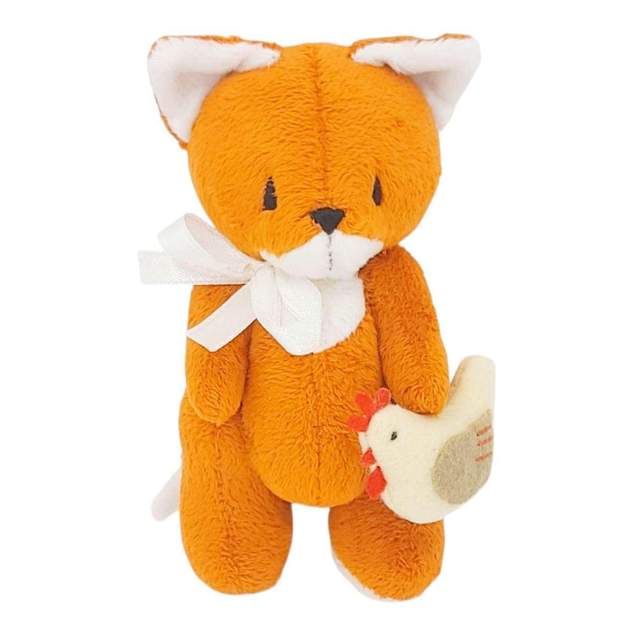 Plush - Fox with a Chicken Friend by Frank and Bubby
