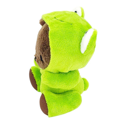 Plush - Teddy Bear in Frog Costume by Frank and Bubby