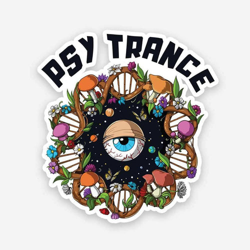 PSY TRANCE sticker - Stickers | STICK IT UP