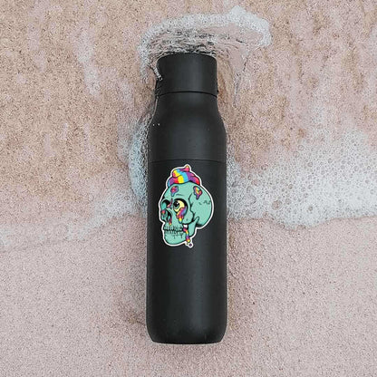 Rainbow Skull Sticker - Stickers | STICK IT UP