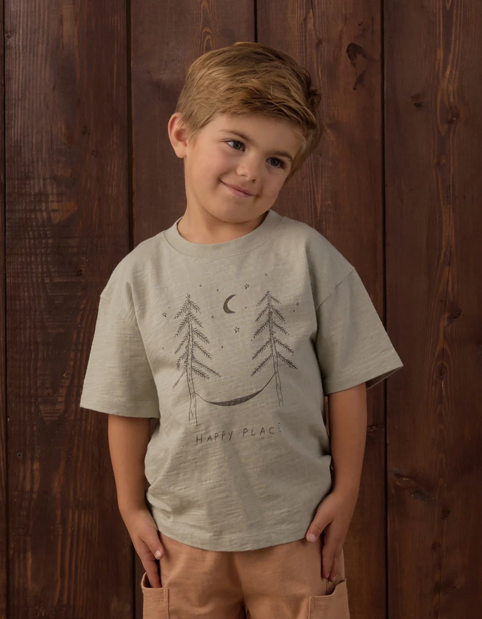 Relaxed Tee in Happy Place