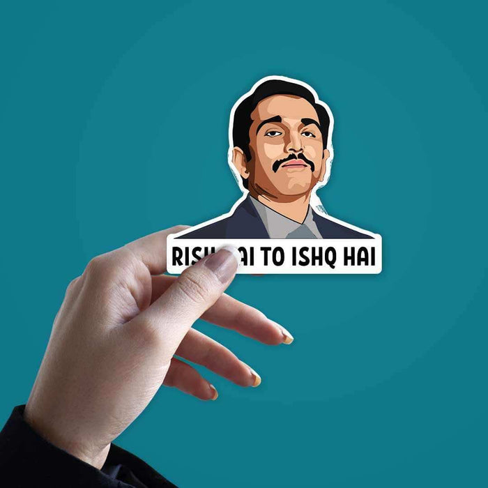 Risk hai to ishq hai Sticker - Stickers | STICK IT UP