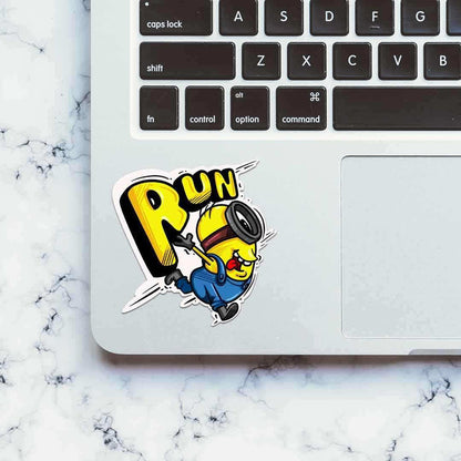 RUN!!! Sticker - Stickers | STICK IT UP