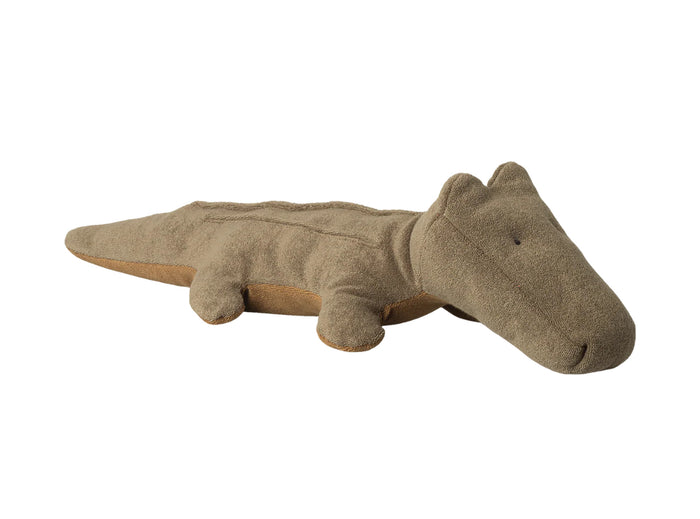 Safari Friends, Crocodile, Medium - Olive Green