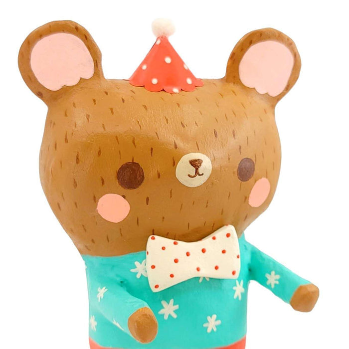 Sculpture - OOAK Paper Mache Bear by Chet and Dot