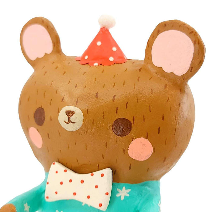 Sculpture - OOAK Paper Mache Bear by Chet and Dot