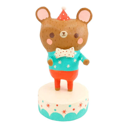 Sculpture - OOAK Paper Mache Bear by Chet and Dot