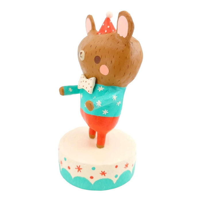 Sculpture - OOAK Paper Mache Bear by Chet and Dot