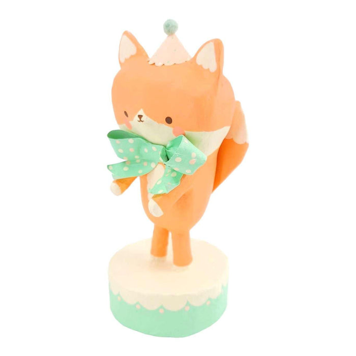 Sculpture - OOAK Paper Mache Fox by Chet and Dot