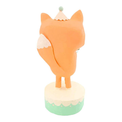 Sculpture - OOAK Paper Mache Fox by Chet and Dot