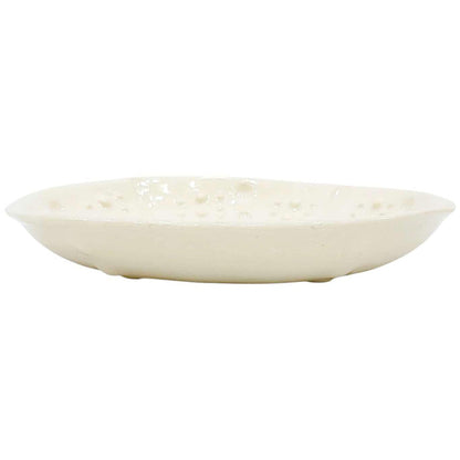 Serving Dish - Sea Urchin (Off White) by Beach Baby Ceramics