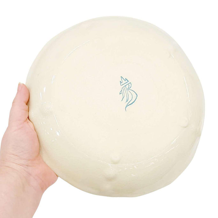 Serving Dish - Sea Urchin (Off White) by Beach Baby Ceramics