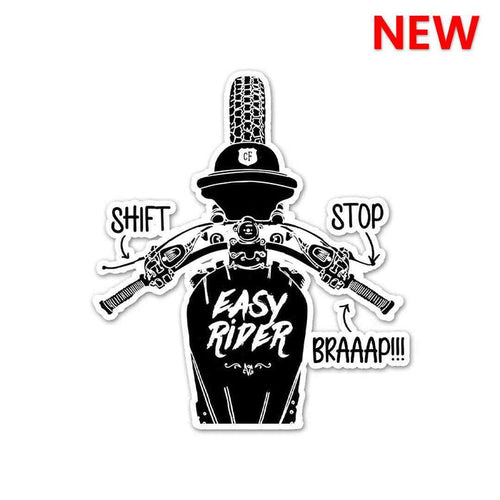 Shift Stop Braapppp Sticker - Stickers | STICK IT UP