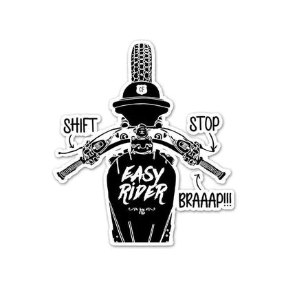Shift Stop Braapppp Sticker - Stickers | STICK IT UP