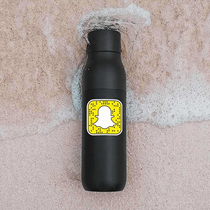 Snapchat Logo Sticker - Stickers | STICK IT UP