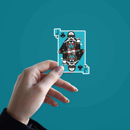 Snoop Dog Card Sticker - Stickers | STICK IT UP