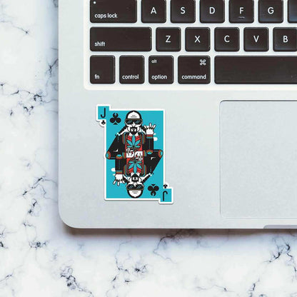 Snoop Dog Card Sticker - Stickers | STICK IT UP
