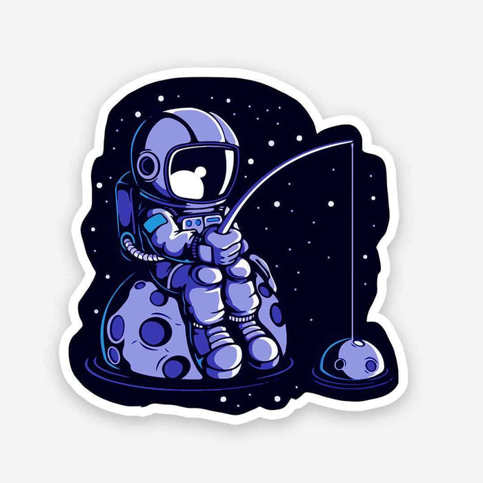 Space Fishing sticker - Stickers | STICK IT UP