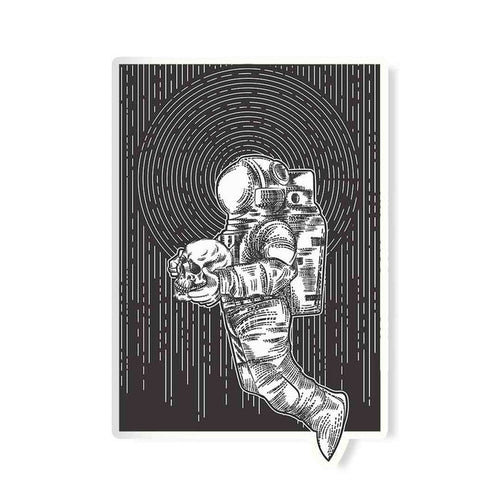 Spaceman Skull Sticker - Stickers | STICK IT UP