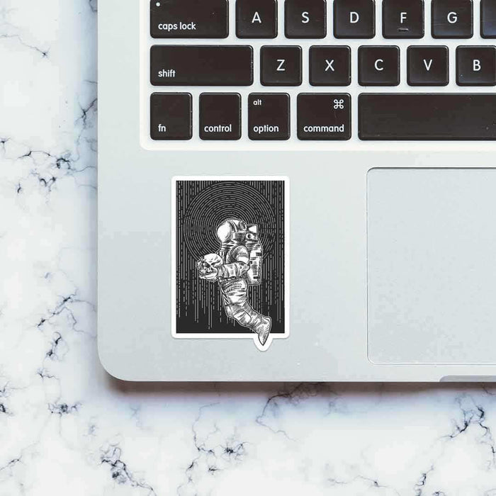 Spaceman Skull Sticker - Stickers | STICK IT UP