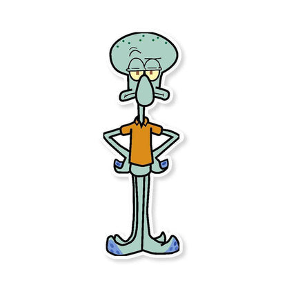 Squidward Tentacles Sticker - Stickers | STICK IT UP