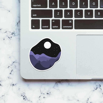 Starry Desert Night Sticker - Stickers | STICK IT UP