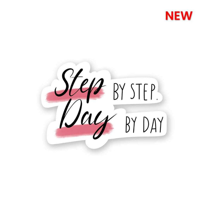 Step By Step Sticker - Stickers | STICK IT UP