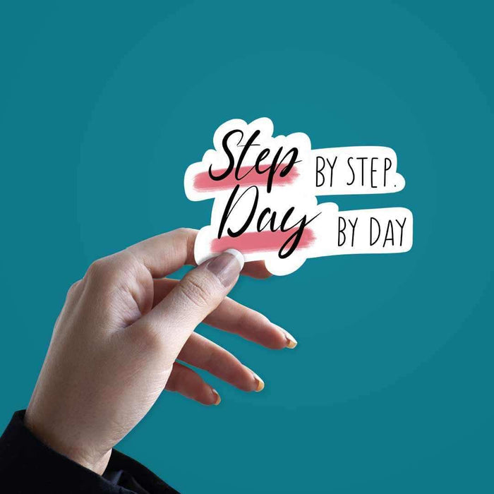 Step By Step Sticker - Stickers | STICK IT UP