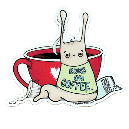 Sticker - Coffee Snail by World of Whimm