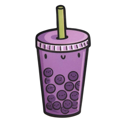 EMS067 $5.50 - Purple Bubble Tea Vinyl Sticker