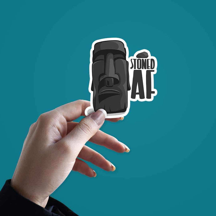 Stoned AF Sticker - Stickers | STICK IT UP