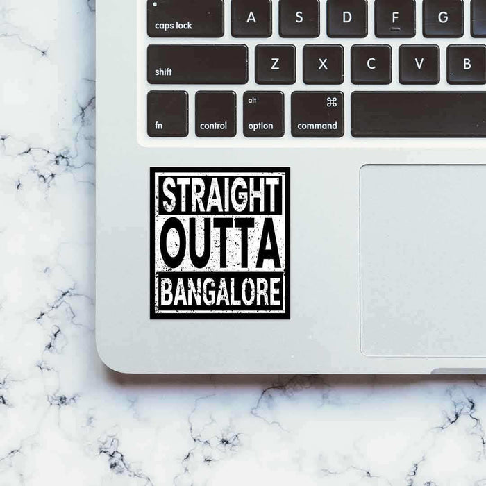 Straight Outta Bangalore Sticker - Stickers | STICK IT UP